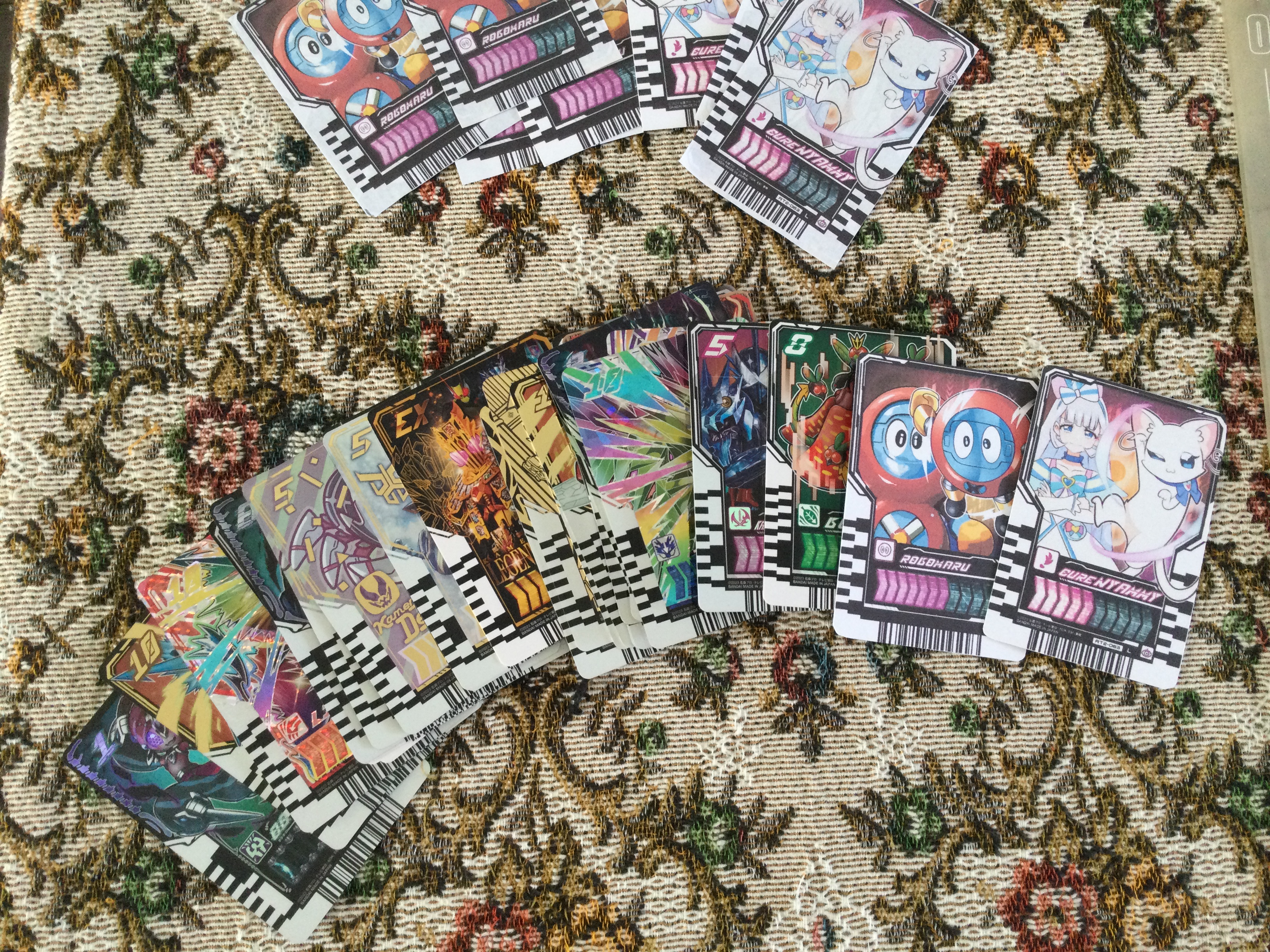 Chemy cards, official and unofficial.